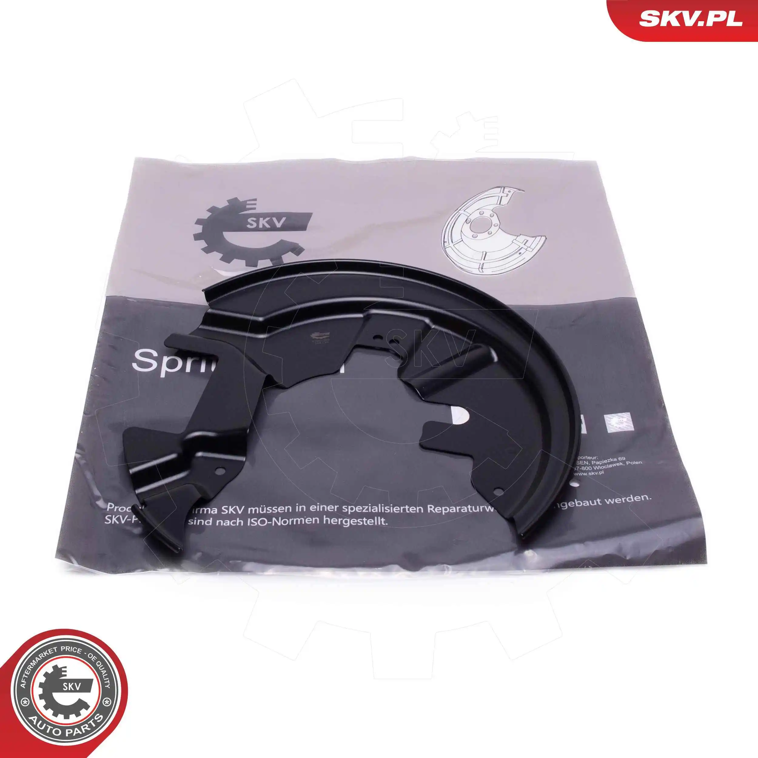 Splash Guard, brake disc